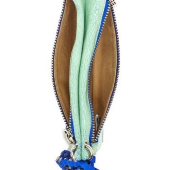 RAFE MINT CLUTCH - Picture 2 of 8